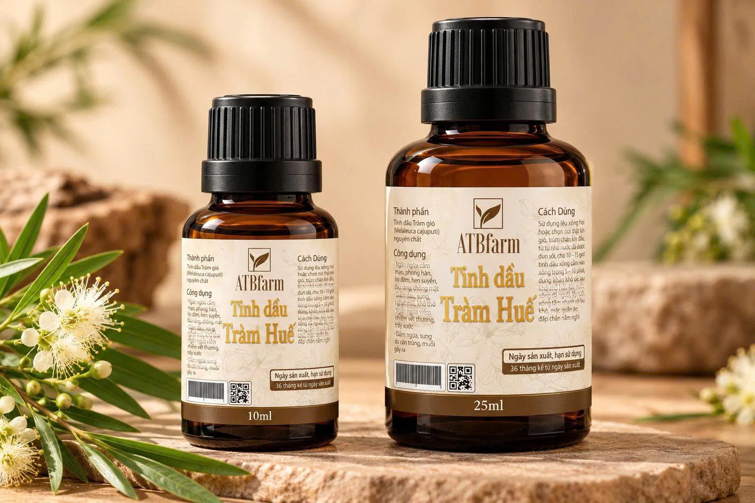 Tinh dầu Tràm Huế ATB farm